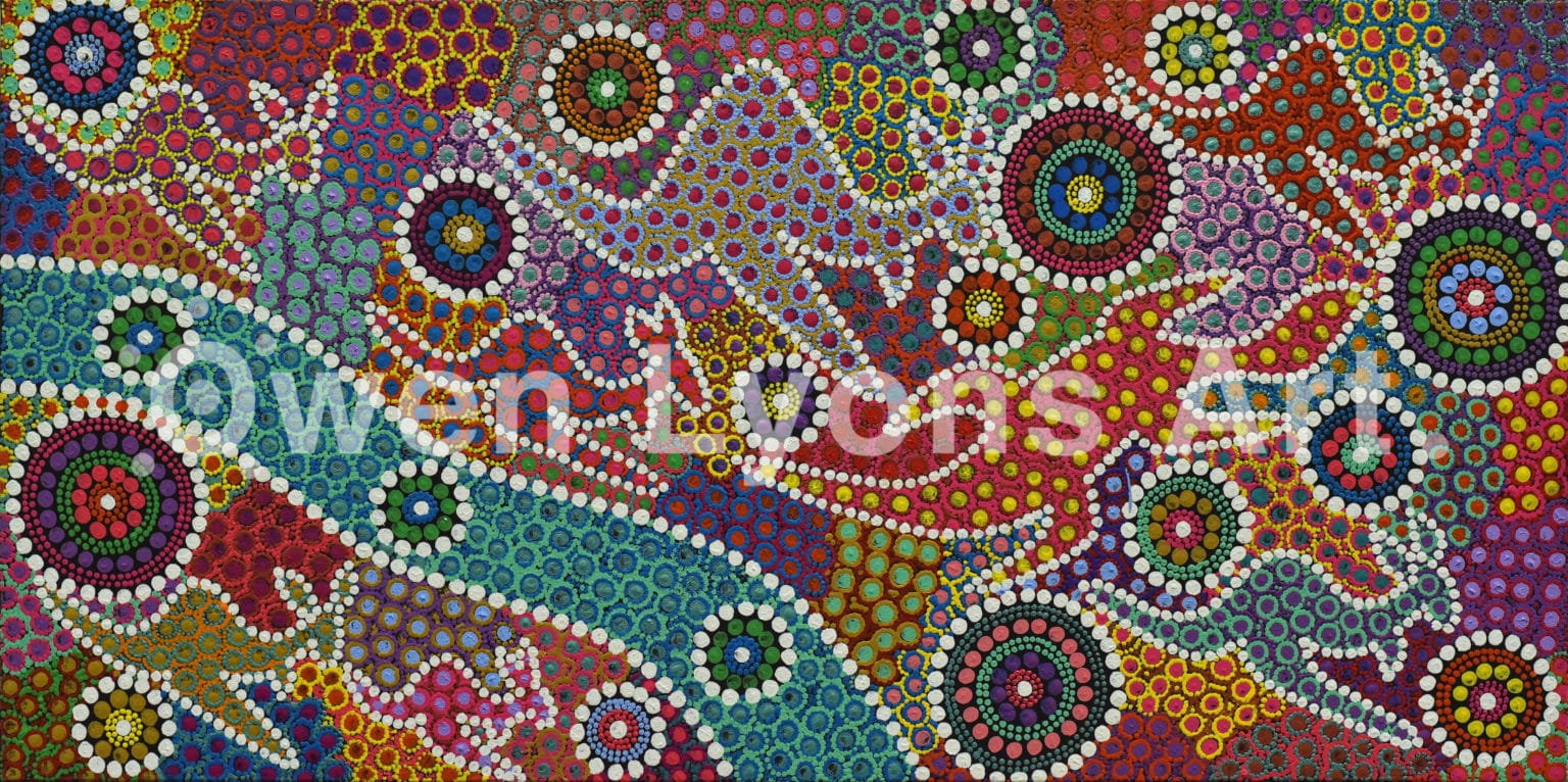 Gallery Owen Lyons Art Traditional Wiradjuri Artist Wagga Wagga